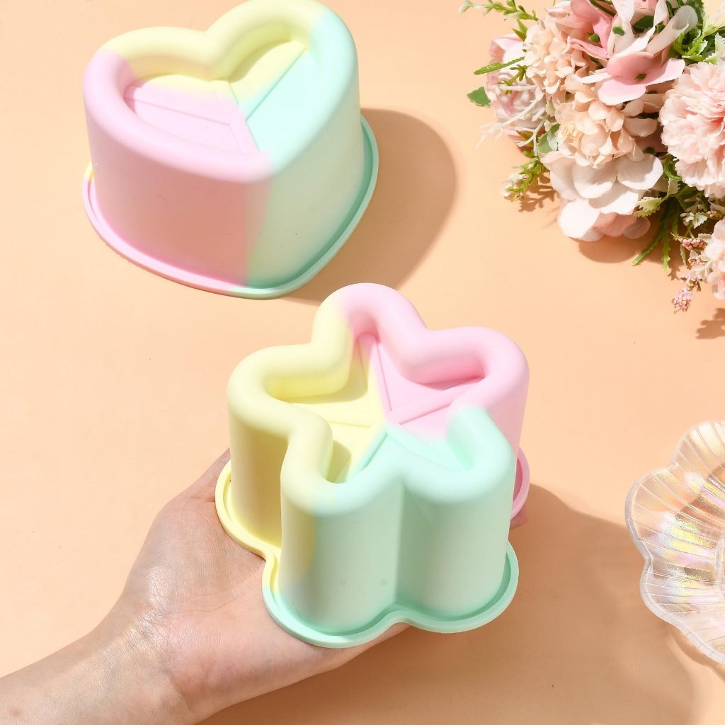 Heart&Star Shape Silicone Baki - Chocolate Snack ulasan dan harga