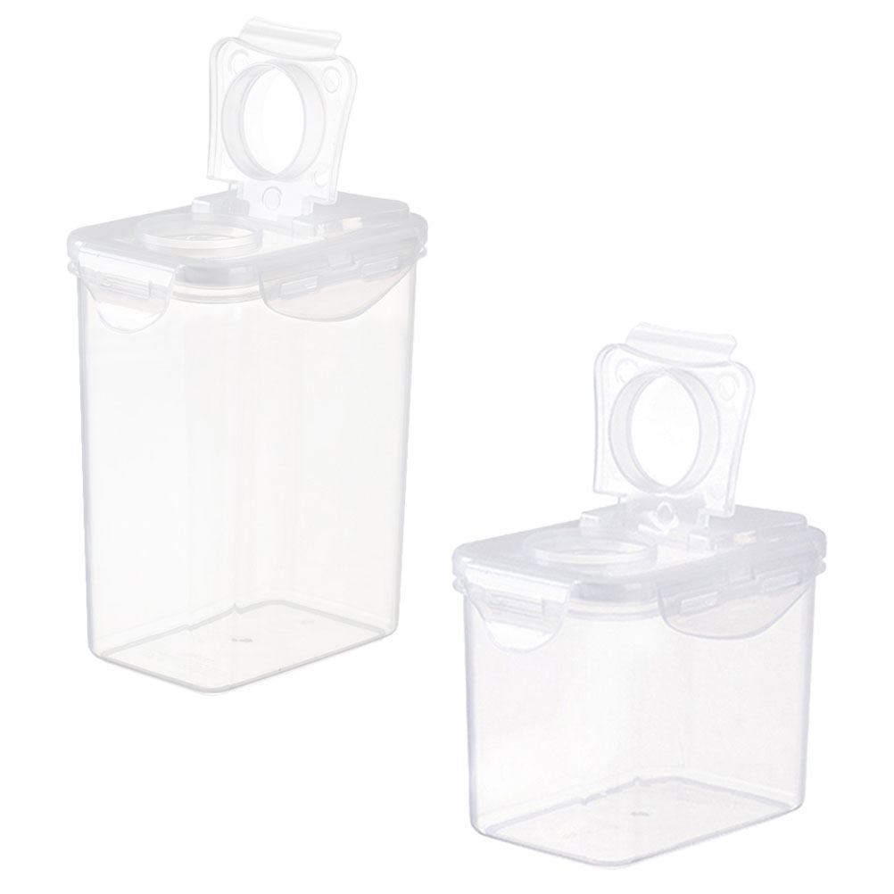 2Pcs Storage Jar Set Plastic A - Dried Fruit ulasan dan harga
