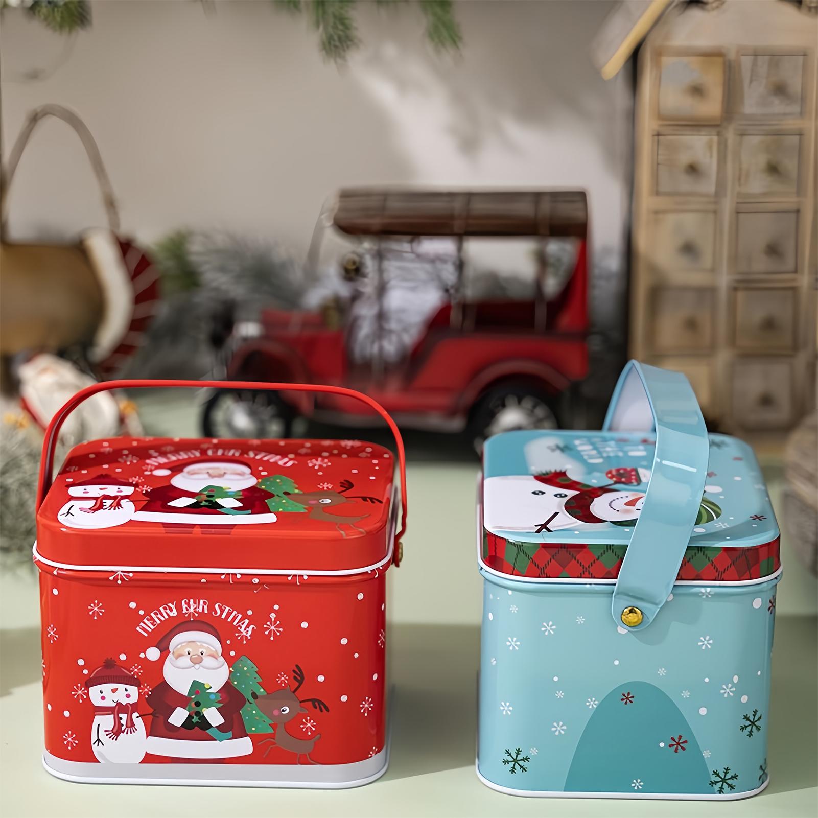 Christmas Tins 6-Piece Metal W - Chocolate Snack ulasan dan harga