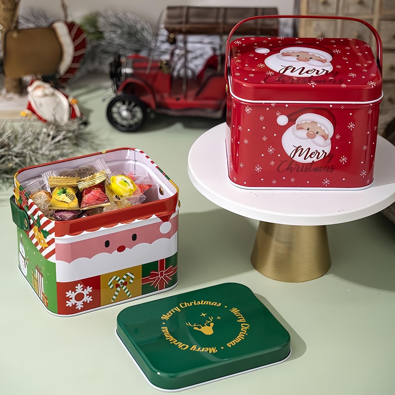 Christmas Tins 6-Piece Metal W - Chocolate Snack ulasan dan harga